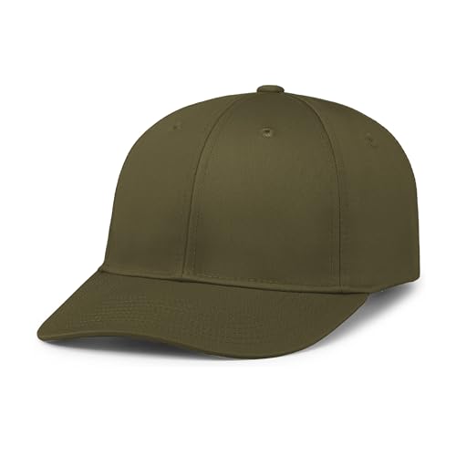 Pacific Headwear Unisex Adult Pacific Headwear Hybrid Snapback Dad Cap - color: Moss