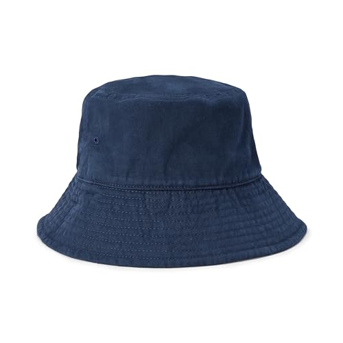 Amazon Essentials Women's Washed Cotton Bucket Hat - color: Navy, size: Small-Medium