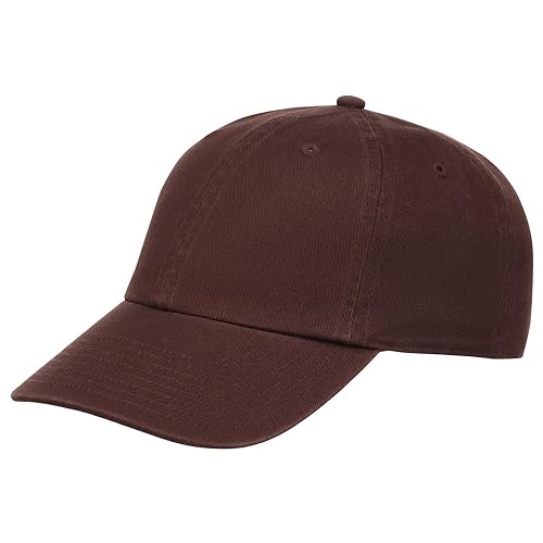 Lids Blank Baseline Dad Adjustable Strapback Hat - color: Brown