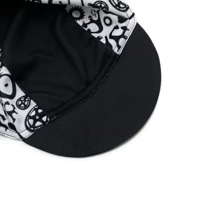Cycling Cap for Man and Woman Cycling Hat Under Helmet-Polyester Breathable Sweat Absorbent - color: Bplan-12