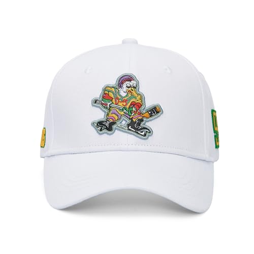 D-5 Mighty Ducks #96 Conway #99 Banks Baseball Cap - color: New White #99