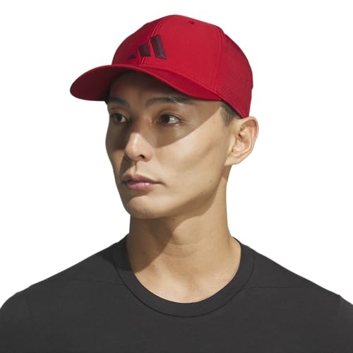 adidas Men's Gameday Stretch Fit Hat - color: Active Maroon/Collegiate Burgundy/5, size: Large-X-Large