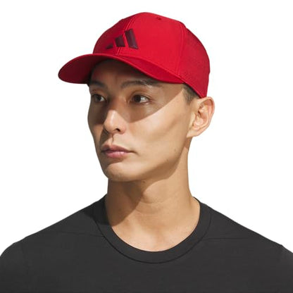 adidas Men's Gameday Stretch Fit Hat - color: Active Maroon/Collegiate Burgundy/5, size: Large-X-Large