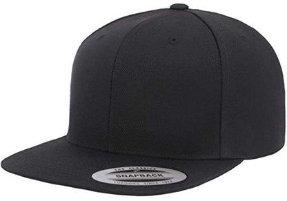 Flexfit Unisex Adult Yp Classics Premium Snapback Cap – 2-Tone - color: Black