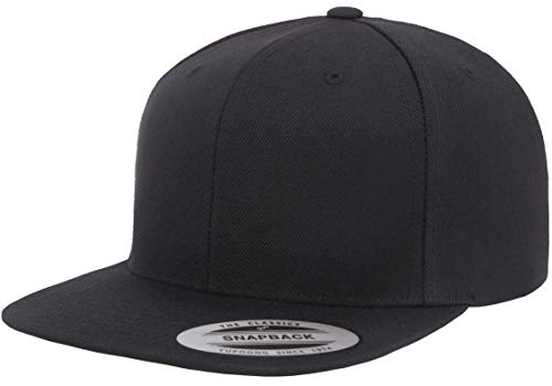 Flexfit Unisex Adult Yp Classics Premium Snapback Cap – 2-Tone - color: Black