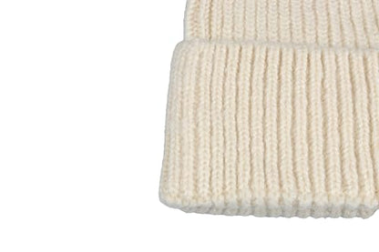 Seamless Beanie Cap, Acrylic Unisex Winter Beanie - color: Beige