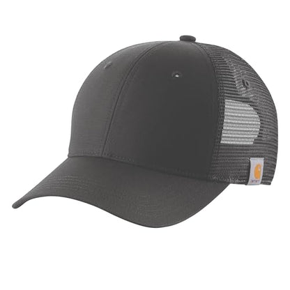 Carhartt Men's Rugged Professional Series Canvas Mesh-Back Cap - color: Black Closeout