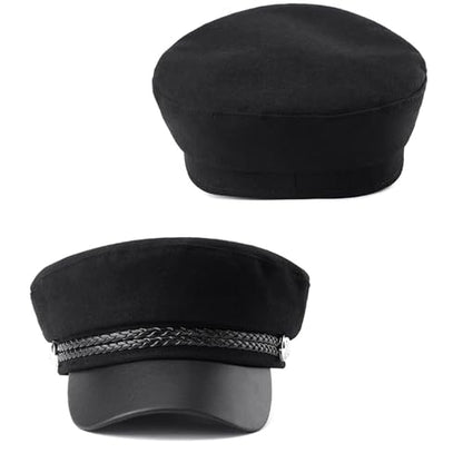 Newsboy Cap Fiddler Cap Cabbie Hat Sailor Fisherman Cap Baker Page Boy Costume Peaked Beret Cap