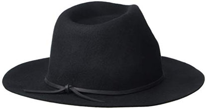 Brixton Men's Marcos Fedora - color: Black, size: Medium
