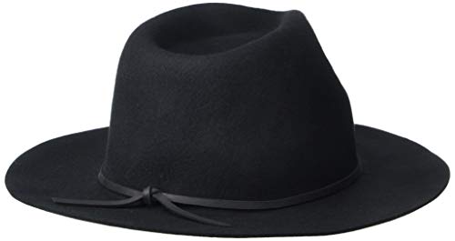 Brixton Men's Marcos Fedora - color: Black, size: Medium