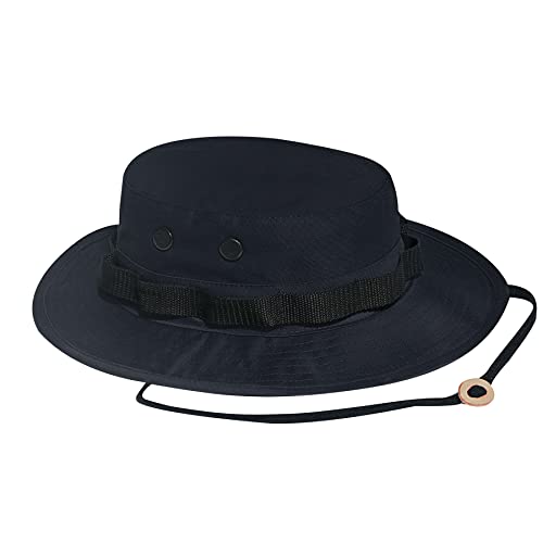 Boonie Hat - color: Midnight Navy Blue, size: 7