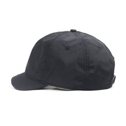 3cm Short Brim Stretch Fitted Baseball Caps Men's Quick Dry Breathable Unstructured Cap Curved Brim Trucker Hat K380 - color: Black