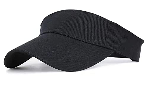Toddler Sun Visor Girls Age 2-6, Kids Beach Visor Summer UV Protection Sport Cap for 6-12T - color: Black, size: 2-6 Years