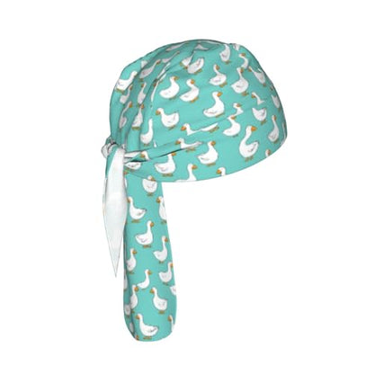 Adjustable Cycling Cap, Quick Dry Sports Bandana Skull Cap Helmet Liner - color: Funny Geese