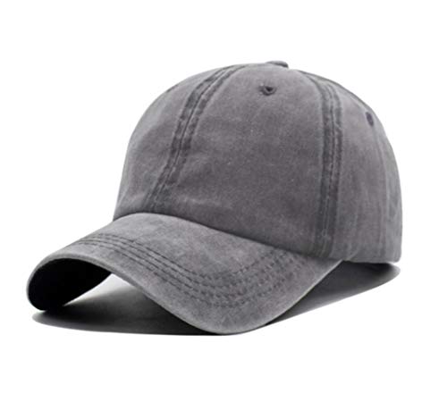 Mommy Jennie Unisex Vintage Washed Distressed Baseball-Cap Twill Adjustable Dad-Hat - color: A25a-grey