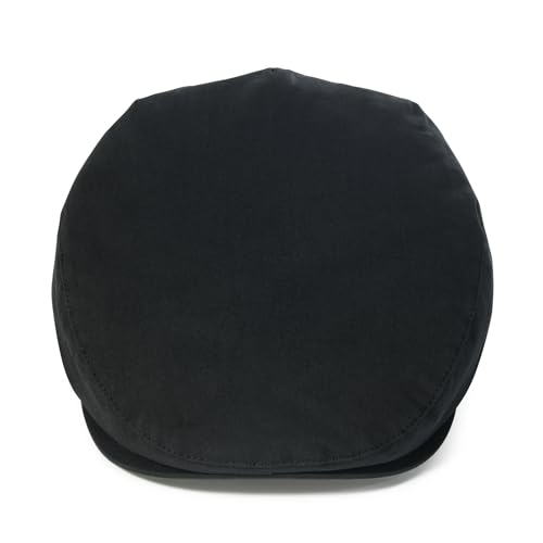 Toddler Cotton Golf Newsboy Cap - color: Black, size: 12-24 Months