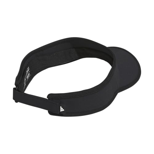 adidas Men's Superlite Visor - color: Black/White/3
