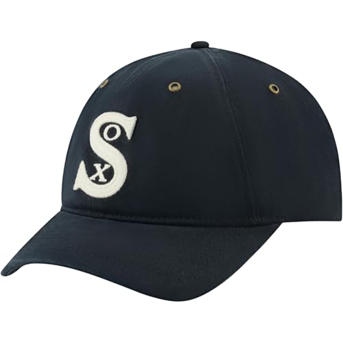 Blue Marlin Dad Hat, Adult Cotton Baseball Cap with Curved Brim, One Size. - color: Baltimore Black Sox