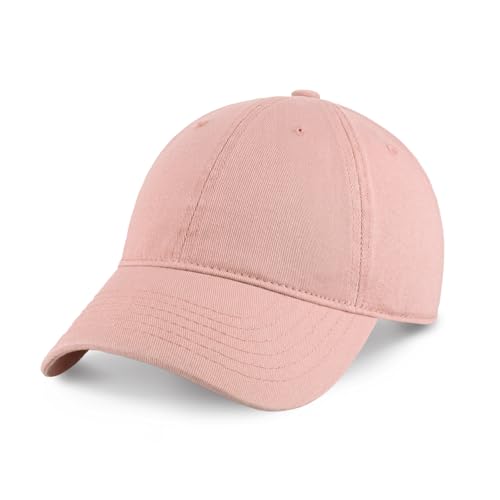 CHOK.LIDS Everyday Premium Cotton Dad Hat Adjustable Baseball Cap Unisex - color: Desert Rose