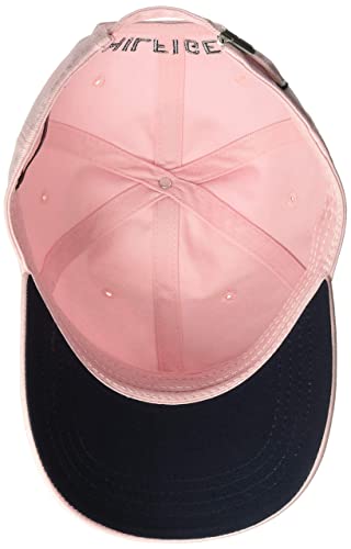 Tommy Hilfiger Men's Cotton Billy Adjustable Flap Baseball Cap - color: Crystal Rose