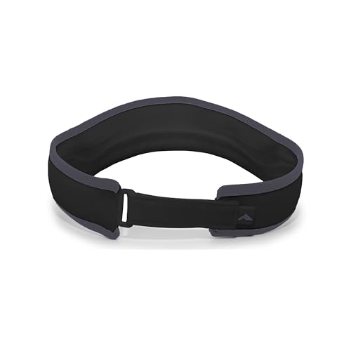 Pacific Headwear Unisex Adult Pacific Headwear Lite Allsport Active Visor - color: Black/Graphite