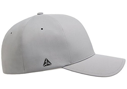 Flexfit Men's One Size Delta Seamless Cap, Maroon, Large-X-Large - color: Black, size: Small-Medium