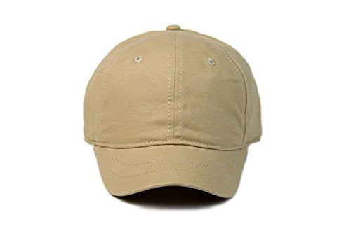 100% Cotton Adjustable Sun Hat Baseball Cap - color: Riding-beige