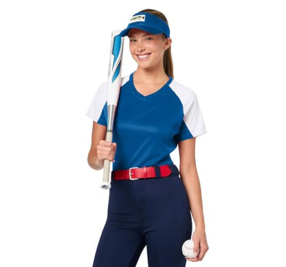 Outdoor Fishing Black Bass in Japanese Largemouth Bass Sport Sun Visor - color: Royal Blue