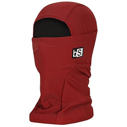 BLACKSTRAP Expedition Hood Balaclava Face Mask – Dual Layer, Breathable, Moisture-Wicking, and Helmet-Compatible - color: Maroon