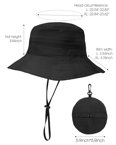 Sun Bucket Hats for Women UV Protection, Summer Beach Hat
