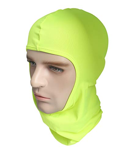 Pack of 3 Ski Mask Bandana Face Hat for Outdoor Airsoft Motorcycle Hood Helmet Balaclavas Headwear - color: Green