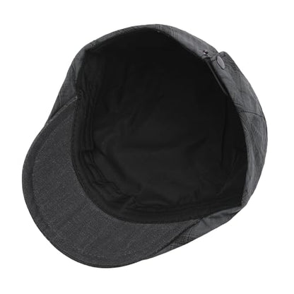 ZLYC Men Summer Flat Cap Scally Ivy Gatsby Newsboy Beret Driver Hat - color: Plaid Gray