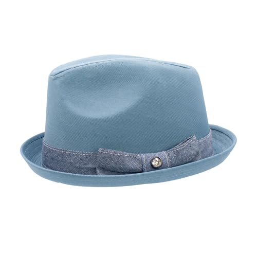Peter Grimm Depp Fedora Hat - color: Blue Wash, size: XX-Large