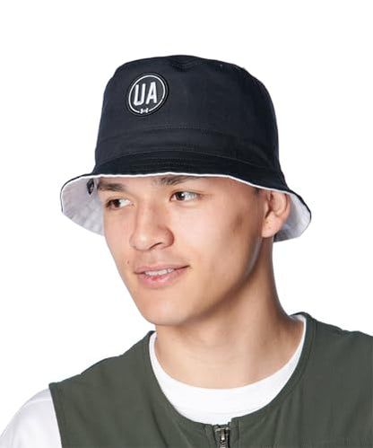 Under Armour - Unisex Sportstyle Reversible Bucket Hat, Color Black (001), Size: Medium/Large