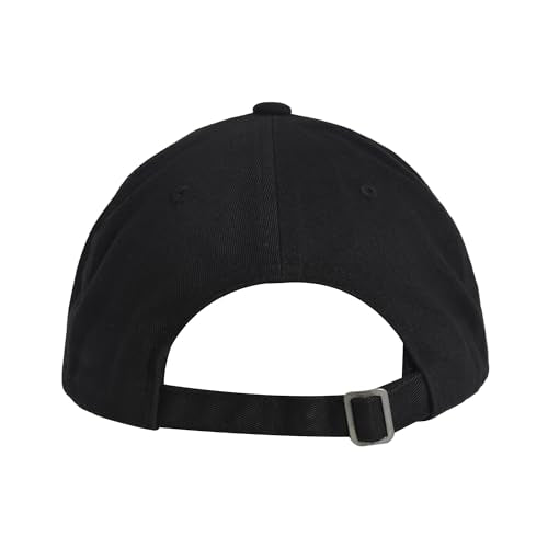 Concept One Unisex Adult Garfield Dad Hat, Cotton Adjustable Baseball Cap with Curved Brim - color: Black