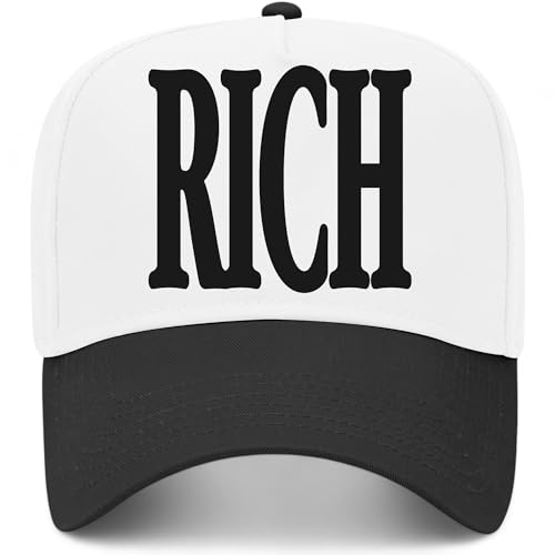 BROTHER TRUCKERS Rich Hat - color: Black/White