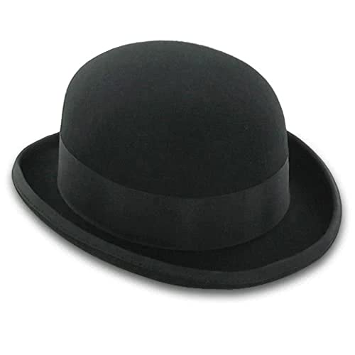 Hats in the Belfry NEW Tammany Bowler Black, Grey, Navy, Brown, Pearl - color: Black, size: Medium