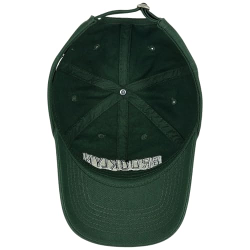 E BY ELIDAN Brooklyn New York Baseball Cap, Embroidered Dad Hat - color: Dark Green