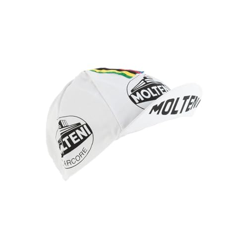 Retro Prestige Team Cycling Caps Classic L’Eroica Made in Italy - color: Molteni Retro, size: One Size