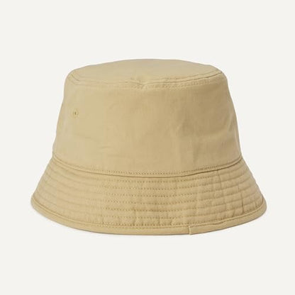 Amazon Essentials Men's Washed Cotton Canvas Bucket Hat - color: Khaki, size: Large-X-Large