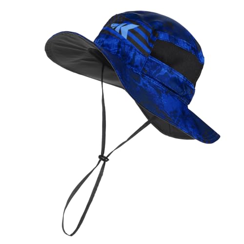 KastKing Sol Armis UPF 50 Boonie Hat for Sun Protection,Men Women - color: Blue Patriot