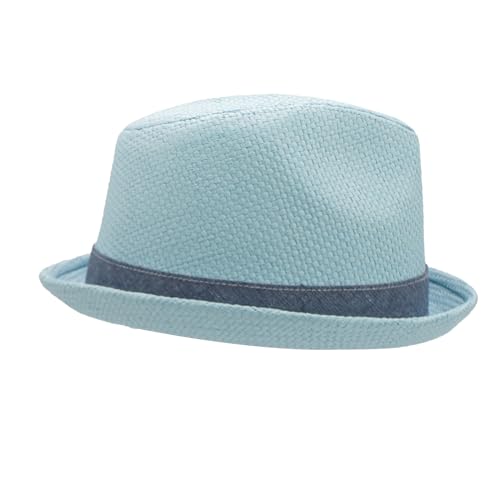 Peter Grimm Depp Fedora Hat - color: Aqua, size: Small-Medium