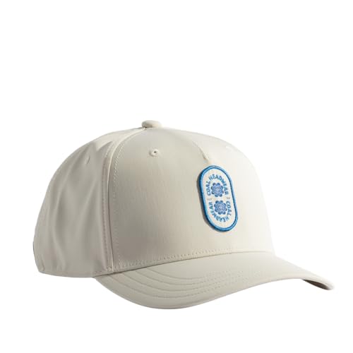 Coal Headwear Pacific 5 Panel Cap Hat - Lightweight Nylon, Flat Brim, Hat for Men and Women - Outdoor Casual Everyday - color: Bone