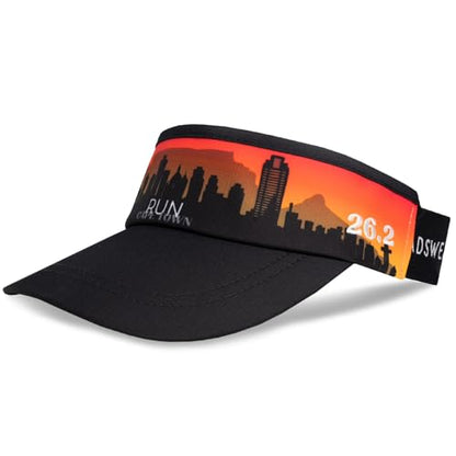 Headsweats Run the World Collection Supervisor - color: Black/Cape Town