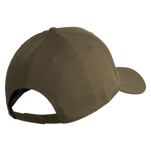 e4Hats.com 6 Panel Low Profile Structured Baseball Cap - color: Coyote Brown