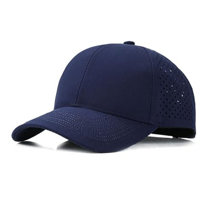 Quick Dry Trucker Hat for Men & Women Workouts Hats - color: Navy Blue