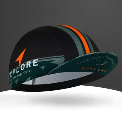 Cycling Cap for Man and Woman Cycling Hat Under Helmet-Polyester Breathable Sweat Absorbent - color: Bplan-22
