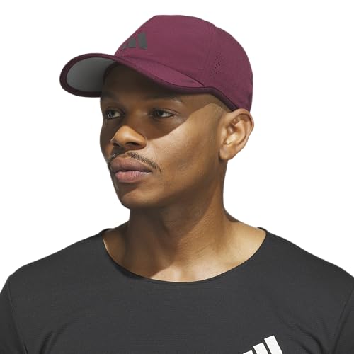 adidas Men's Superlite Hat - color: Maroon/Black/3