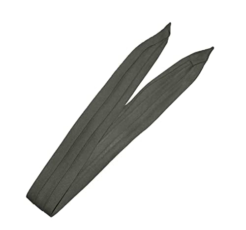 Nayt Cotton Twill Pleated Hat Band for Fedora/Gambler - color: Olive Green