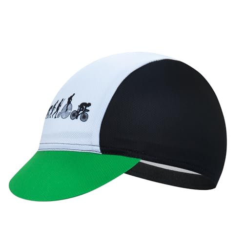 Cycling Cap for Man and Woman Cycling Hat Under Helmet-Polyester Breathable Sweat Absorbent - color: Aplan-3